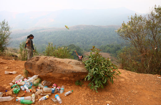 Cleaning Kudremukh